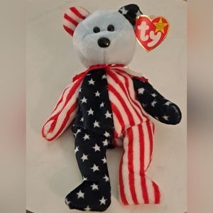 Vintage Beanie Baby Spangle 1999